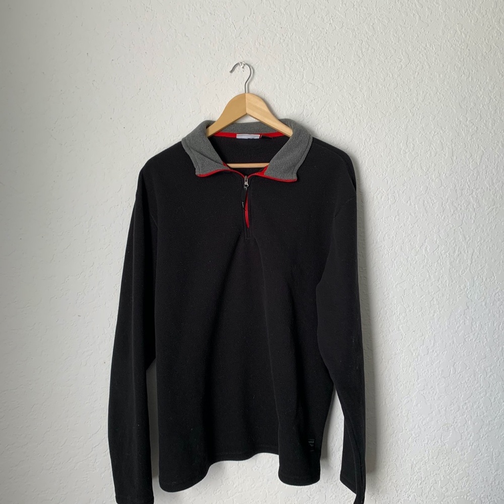 FILA Quarter Zip Fleece Sweater